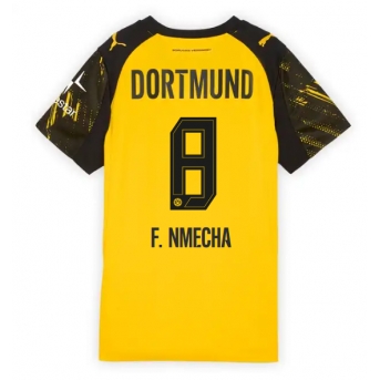 Billige Fotballdrakt Borussia Dortmund Felix Nmecha #8 Replika Hjemmedrakt Dame 2025-26 Kortermet
